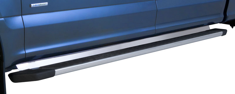 2015-2017 Ford F150 Super Crew (OEM 86'' Angular and Rectangular Step Bar Only) - Stainless Steel Step Board Filler