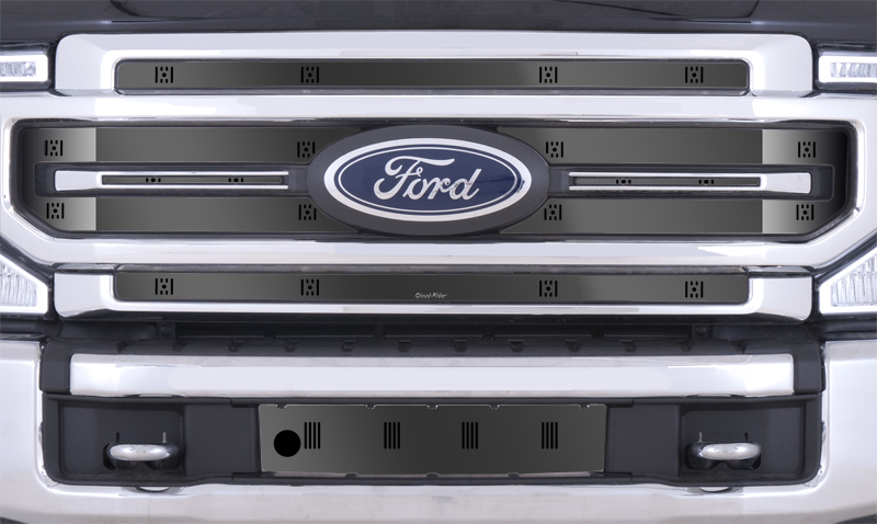 2020-2021 Ford F250-F350 Super Duty Lariat, with Block Heater, without License Plate without ACC, Bumper Screen Included