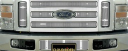[24-4105] 2008-2010 Ford F250-550 Super Duty (Except Billet Style Grill) , With Licence Plate, Bumper Screen Included