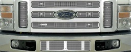 [29-4106] 2008-2010 Ford F250-550 Super Duty (Except Billet Style Grill), Without Licence Plate, Bumper Screen Included
