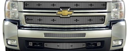 [44-124] 2007-2010 Chev Silverado 2500-3500 (New Body Style), Without Licence Plate, Bumper Screen Included