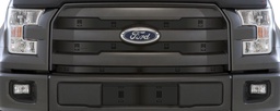 [45-4319] 2015-2017 Ford F150 Lariat & King Ranch (3 Bar Grill), Without Appearance Package, Without Technology Package, Without Licence Plate, Without Block Heater, Bumper Screen Included