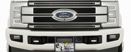[49-4421] 2017-2018 Ford F250-F350, Platinum, Single Rear Wheel, w/ Licence Plate, w/ Adaptive Cruise, Bumper Screen Included