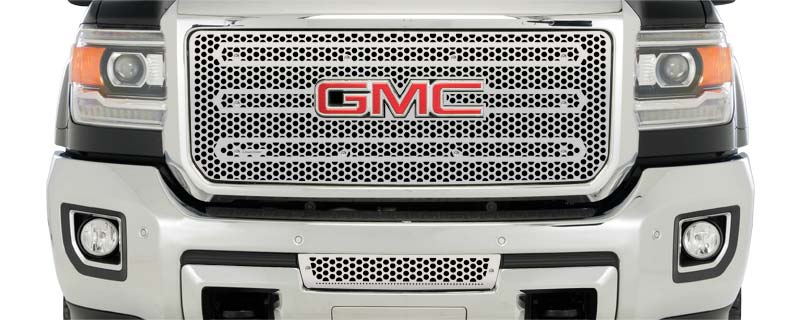 2015-2019 GMC Sierra 2500-3500 (Except All Terrain and Denali), Bumper Screen Included