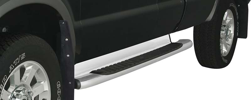 2004-2010 Ford F150 Super Cab (OEM 5" Oval Step Bar Only) - Stainless Steel Step Board Filler