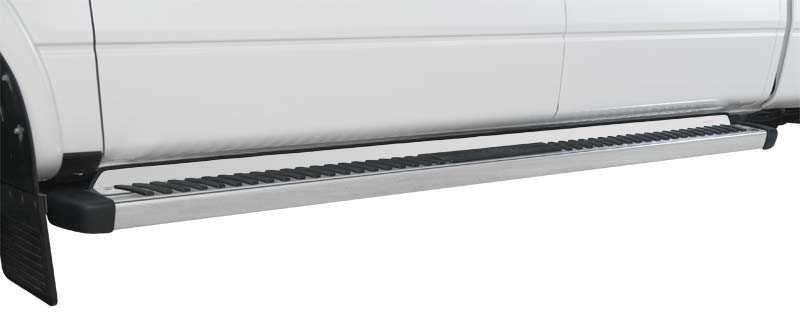 2013-2014 Ford F150 Super Crew (OEM 5" Angular Step Bar Only) - Stainless Steel Step Board Filler