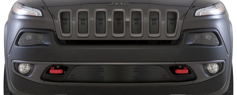 2014-18 Jeep Cherokee Trailhawk Edition, Without Adaptive Cruise Control, Bumper Screen Included