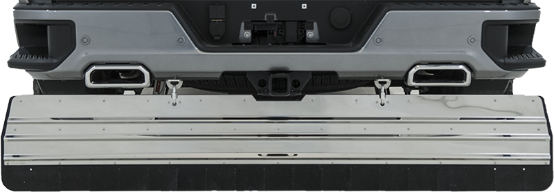 2019-2022 GMC Sierra 1500 SLE, SLT, Elevation, Denali/Chev Silverado 1500 WT, Custom, LT, RST, LTZ, High Country, No Exhaust Cut-Out, Stone Stopper Without Light Bar