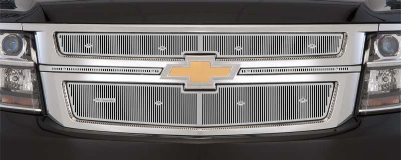 2015-17 Chev Tahoe And Suburban, Black Honeycomb Grill, Upper Screen 