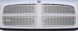 [24-343] 2003-2005 Dodge Ram 1500-3500 Models / 2002 Dodge Ram 1500 Models, Bar Grill, With Factory Bug Deflector