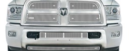 [24-3582] 2013-2017 Dodge Ram 2500-3500 Chrome Mesh Grill, Bumper Screen Included