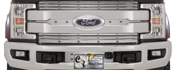 [25-4419] 2017-18 Ford F250-F550, Lariat and King Ranch, Single Rear Wheel and Chassis Cab, with Licence Plate, with Adaptive Cruise, Bumper Screen Included