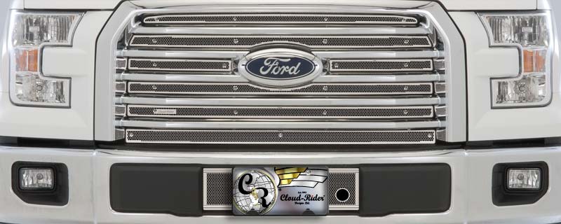 2015-2017 Ford F150 XLT (Billet Grill), Without Appearance Package