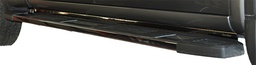 [40-1003-3] 2019 -2025 Chev Silverado 1500/2019 GMC Sierra 1500 New Body Style Crew Cab 6" OEM Rectangular Step Bar - Black Aluminum Step Board Filler