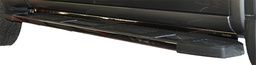 [40-1003-3] 2019 Chev Silverado 1500/2019 GMC Sierra 1500 New Body Style Crew Cab 6" OEM Rectangular Step Bar - Black Aluminum Step Board Filler