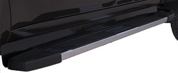 [40-1004-3] 2020 - 2025 Chev Silverado 2500-3500/2020 GMC Sierra 2500-3500 Style Crew Cab 6" OEM Rectangular Step Bar - Black Aluminum Step Board Filler