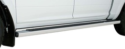 [40-3003-1] 2013-2017 Dodge Ram 1500, Crew Cab 95" Step Bar (5" Oblong Mopar Chrome Tubular Side Step Bar) - Stainless Steel Step Board Filler