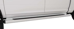 [40-3005-1] 2013-2017 Dodge Ram 1500, Crew Cab 86" Step Bar (5" Oblong Mopar Chrome Tubular Side Step Bar) - Stainless Steel Step Board Filler