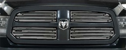 [49-3570] 2013-2018 Dodge Ram 1500 With Chrome Bar Grill, Upper Screen Only