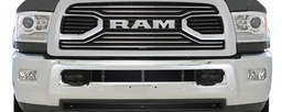 [49-3590] 2016-2018 Dodge Ram 2500-3500 Billet Port Grille with Ram Badge, Bumper Screen Included