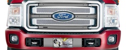 [49-4244] 2013-16 Ford F250-F450 Super Duty Platinum with Licence Plate, Bumper Screen Included