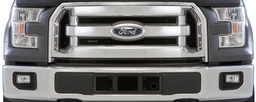 [49-4306] 2015-2017 Ford F150 XLT (3 Bar Grill) Without Licence Plate, With Block Heater, Bumper Screen Included