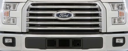 [49-4310] 2015-17 Ford F150 XLT (Billet Grill), Without Appearance Package, Without Licence Plate, With Block Heater, Bumper Screen Included